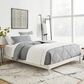 Signature Design by Ashley Tannally Twin Platform Bed in White, , large
