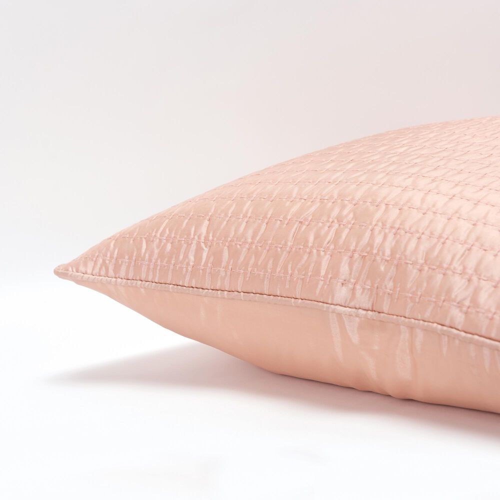 Rizzy Home Solid 22" Down Filled Pillow in Blush Nebraska Furniture Mart