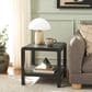 Safavieh Omara 1-Shelf Side Table in Black, , large