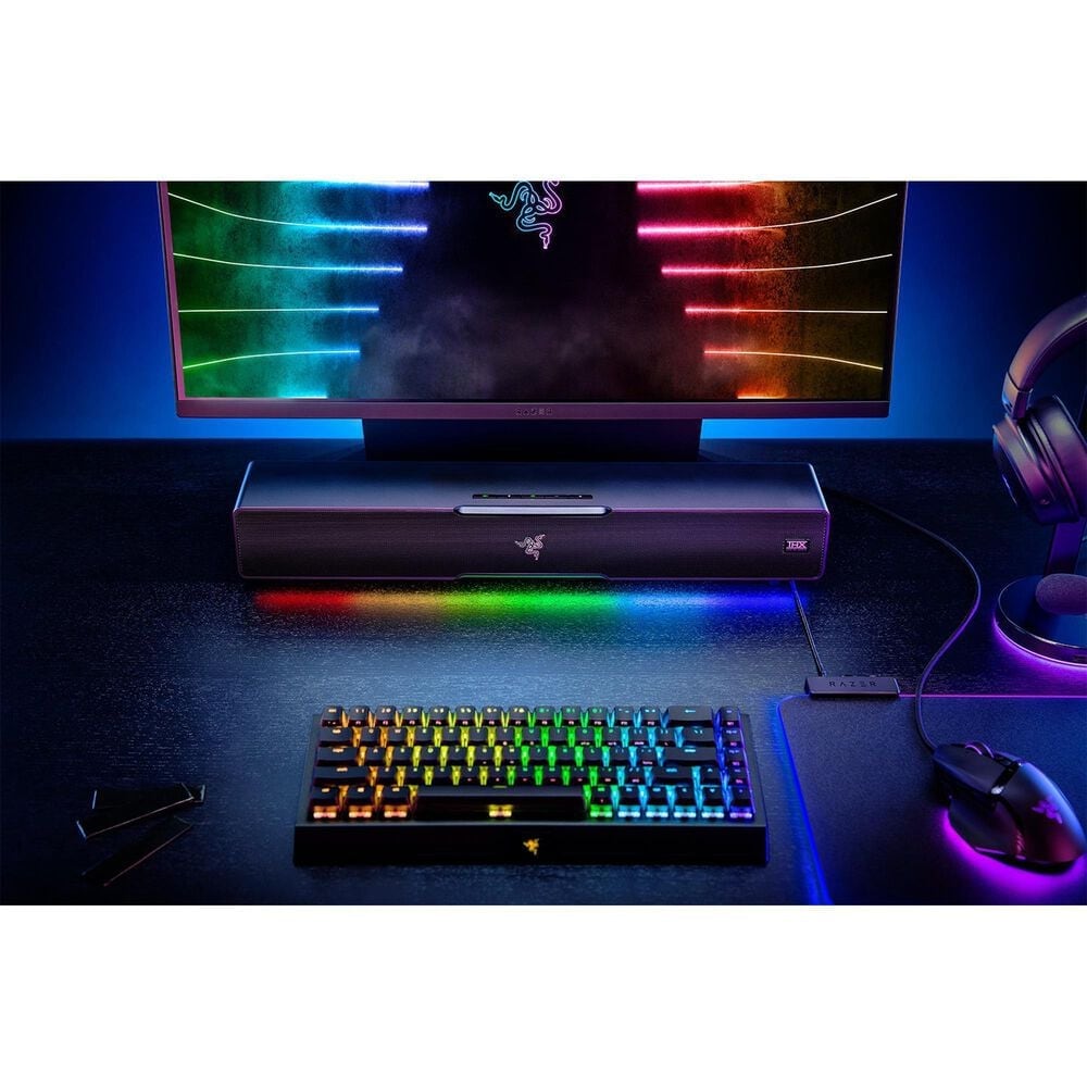 Razer Leviathan V2 PC Gaming Soundbar with Subwoofer in Black, , large