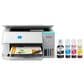 Epson EcoTank ET-2980 Wireless All-in-One Color Supertank Printer in White, , large