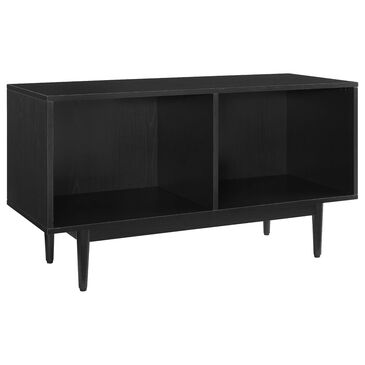 Crosley Furniture Liam Record Storage Console in Black, , large
