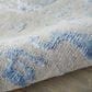 Nourison Silk Shadows 3"9" x 5"9" Grey and Blue Area Rug, , large
