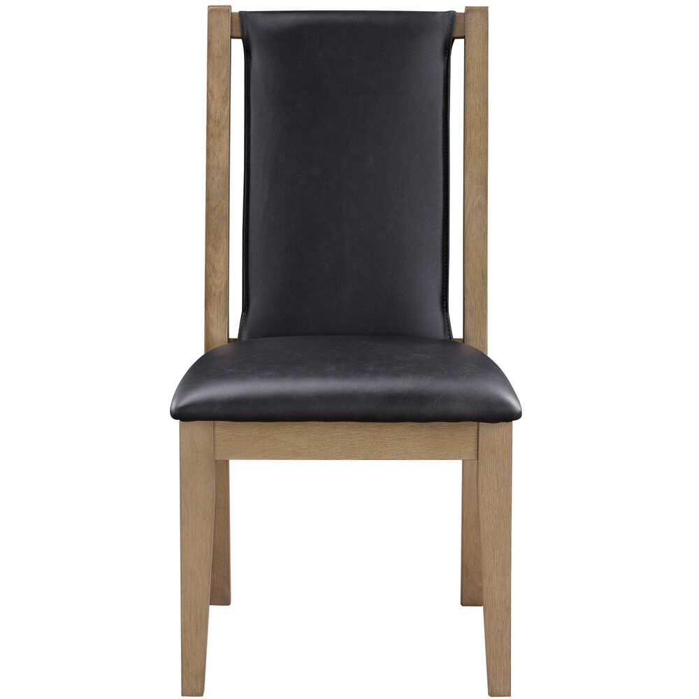 Steve Silver Orinda Dining Side Chair In Rustic Sand Brown, , large