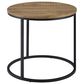 Pacific Landing Lainey Round End Table in Mango and Black, , large