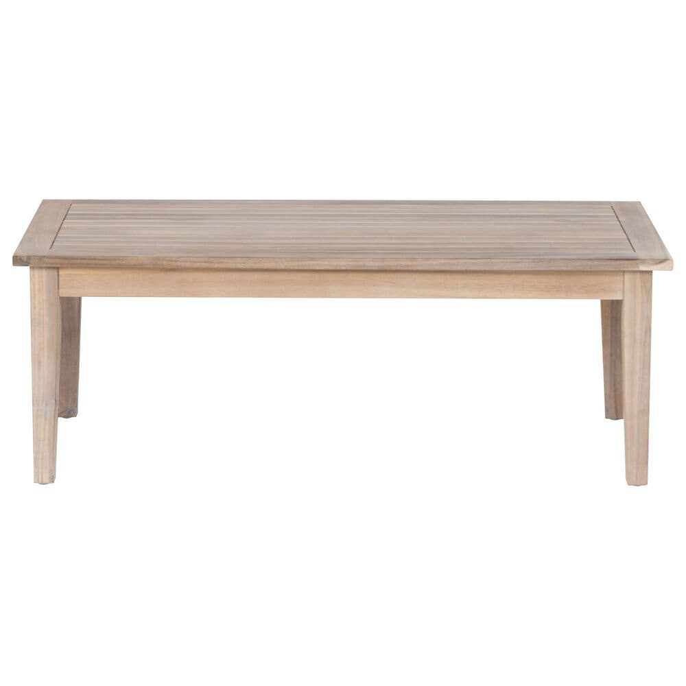 Linon Home Decor Teagon Rectangular Coffee Table in Natural, , large