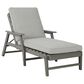 Ashley Visola Chaise Lounge with Cushion in Gray, , large