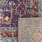 Safavieh Monaco MNC246L-212 2"2" x 12" Violet/Light Blue Runner, , large