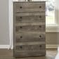 Seven Stars 5-Drawer Chest in Manslough Oak, , large