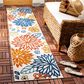 Safavieh Cabana CBN833A 2" x 6" Creme and Red Indoor/Outdoor Area Performance Rug, , large