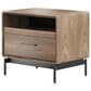 BDI LINQ 4-Piece King Bedroom Set in Natural Walnut, , large