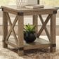 Ashley Aldwin Rectangular End Table in Weathered Gray Brown, , large