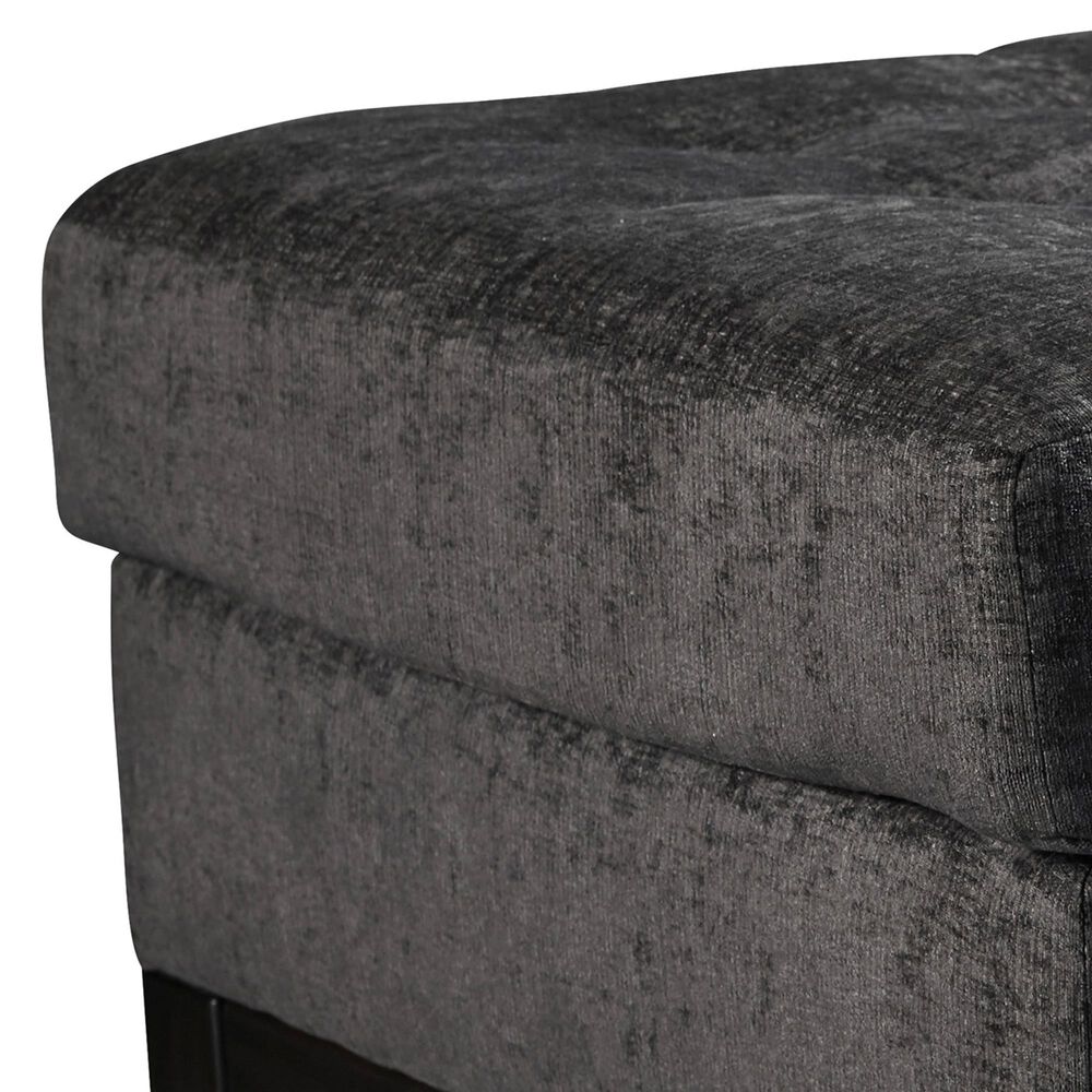 Ashley Reidshire Oversized Accent Ottoman in Steel, , large