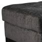 Ashley Reidshire Oversized Accent Ottoman in Steel, , large