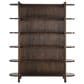 Classic Home Redford 81" Tall Bookcase in Bark Brown, , large