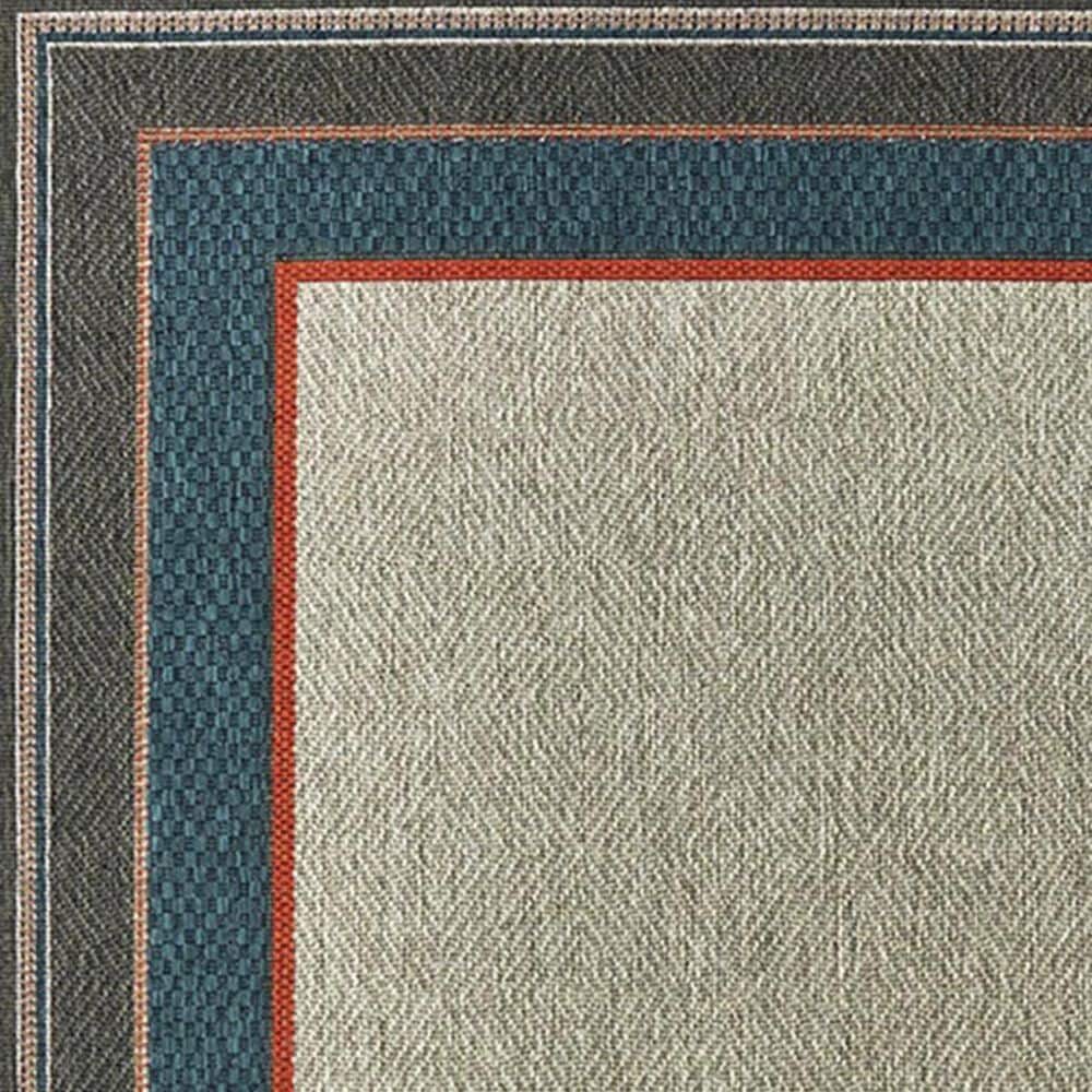 Oriental Weavers Latitude 7&#39;10&quot; x 10&#39; Grey and Blue Area Rug, , large