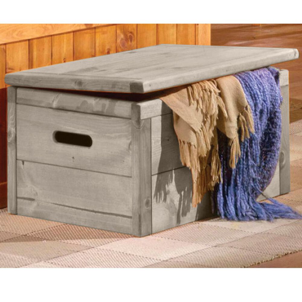 Timber Point Bunkhouse Toy Box in Driftwood, , large