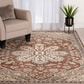 Central Oriental Minerva Corelia 5" x 7"3" Latte and Storm Area Rug, , large
