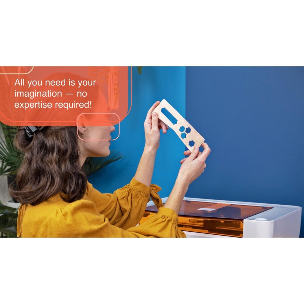 Glowforge Spark 3D Craft Laser in White, , large