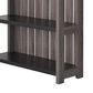 Furniture of America Moyer 5 Shelves Bookcase in Black and Gray, , large