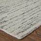 Feizy Brighton 3" x 5" Gray and Ivory Area Rug, , large