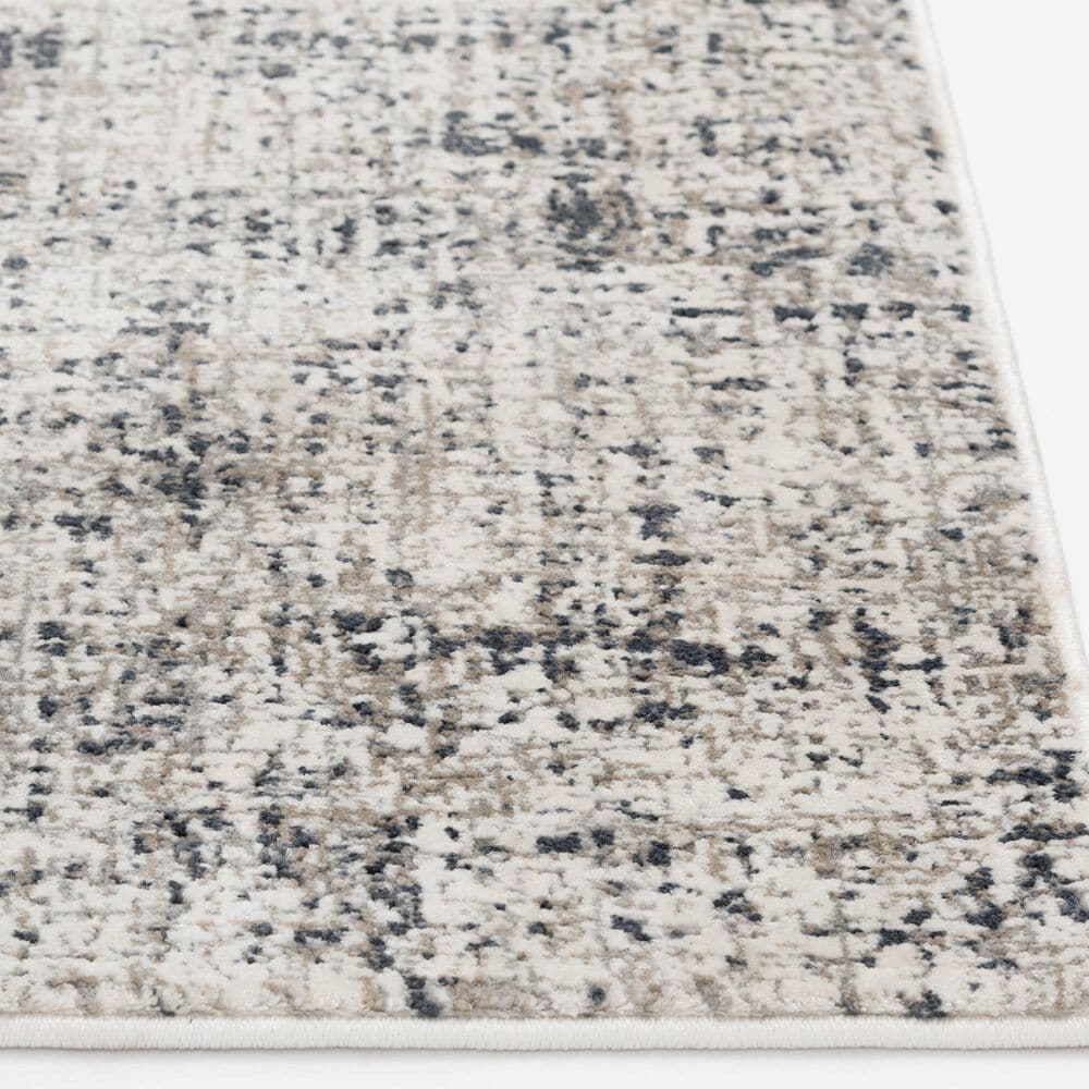 Central Oriental Clearwater Olinda 5&#39; x 8&#39; Nightfall and Biscuit Area Rug, , large