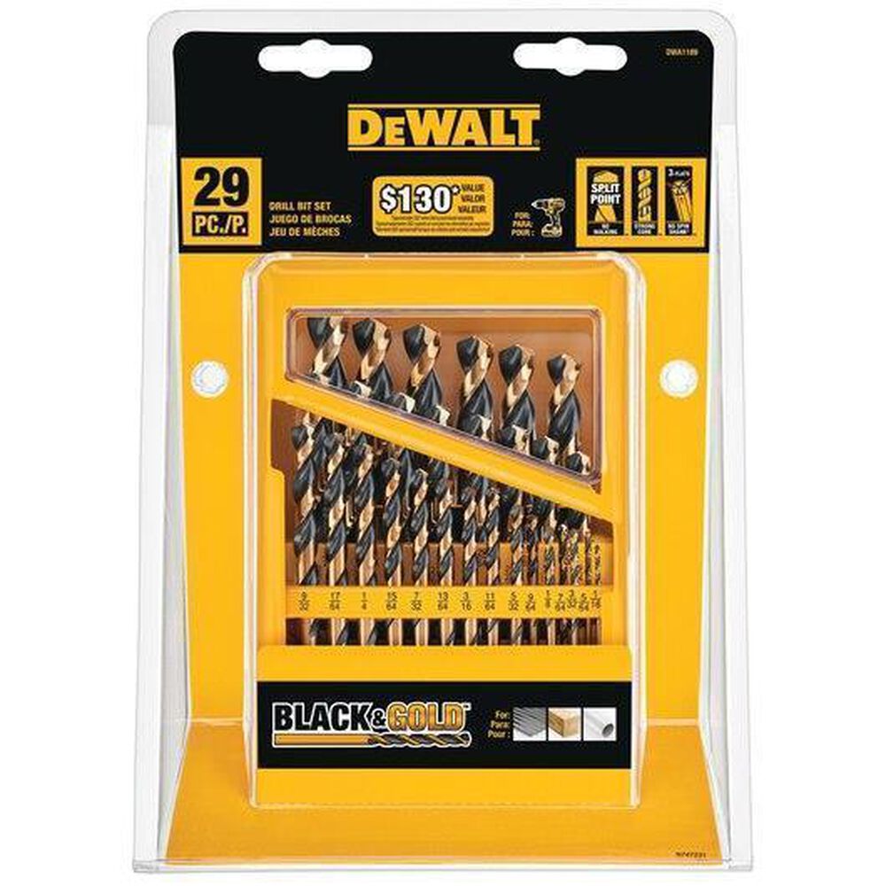 DeWALT 29-pc Drill Bit Set, , large