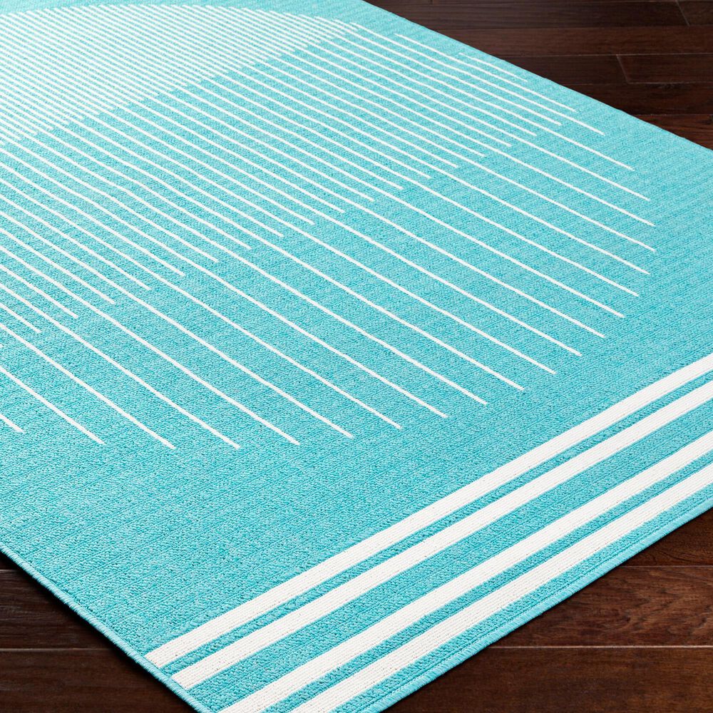 Surya Alfresco 3&#39;7&quot; x 5&#39;7&quot; Pewter, Slate and Beige Indoor/Outdoor Area Rug, , large