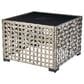 HOMLUX 6-Piece Patio Conversation Set with Coffee Table in Denim Blue, , large