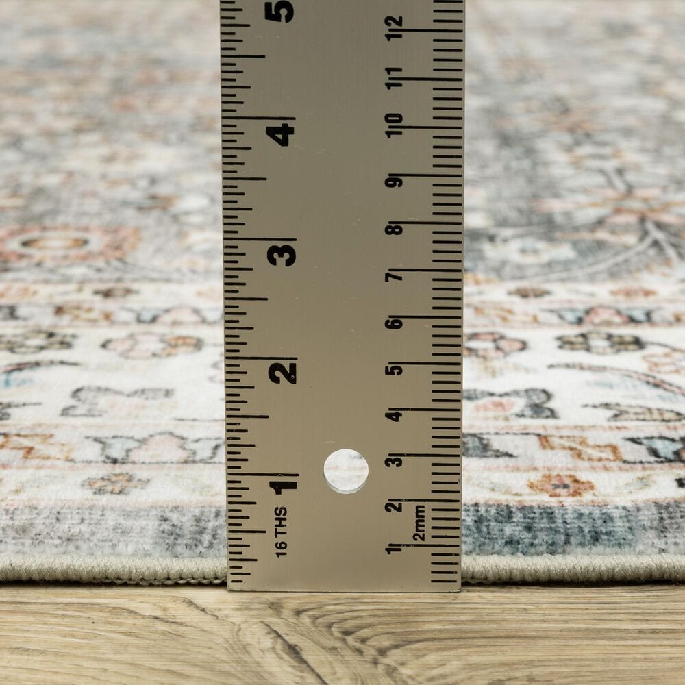 Oriental Weavers Sumter 2&#39; x 3&#39; Grey and Ivory Area Rug, , large