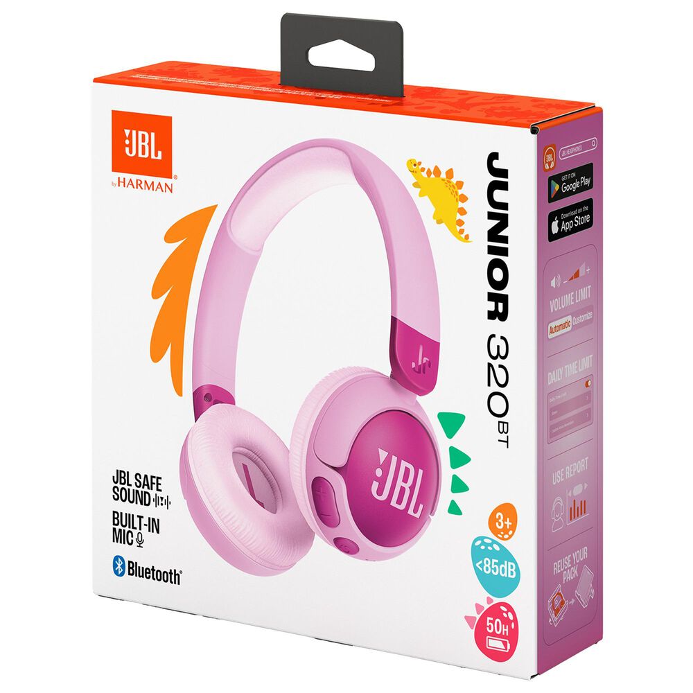 JBL Junior 320T On-Ear Wireless Headphone in Purple, , large