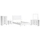 Ashley Binterglen 5-Piece Queen Panel Bedroom Set in White, , large