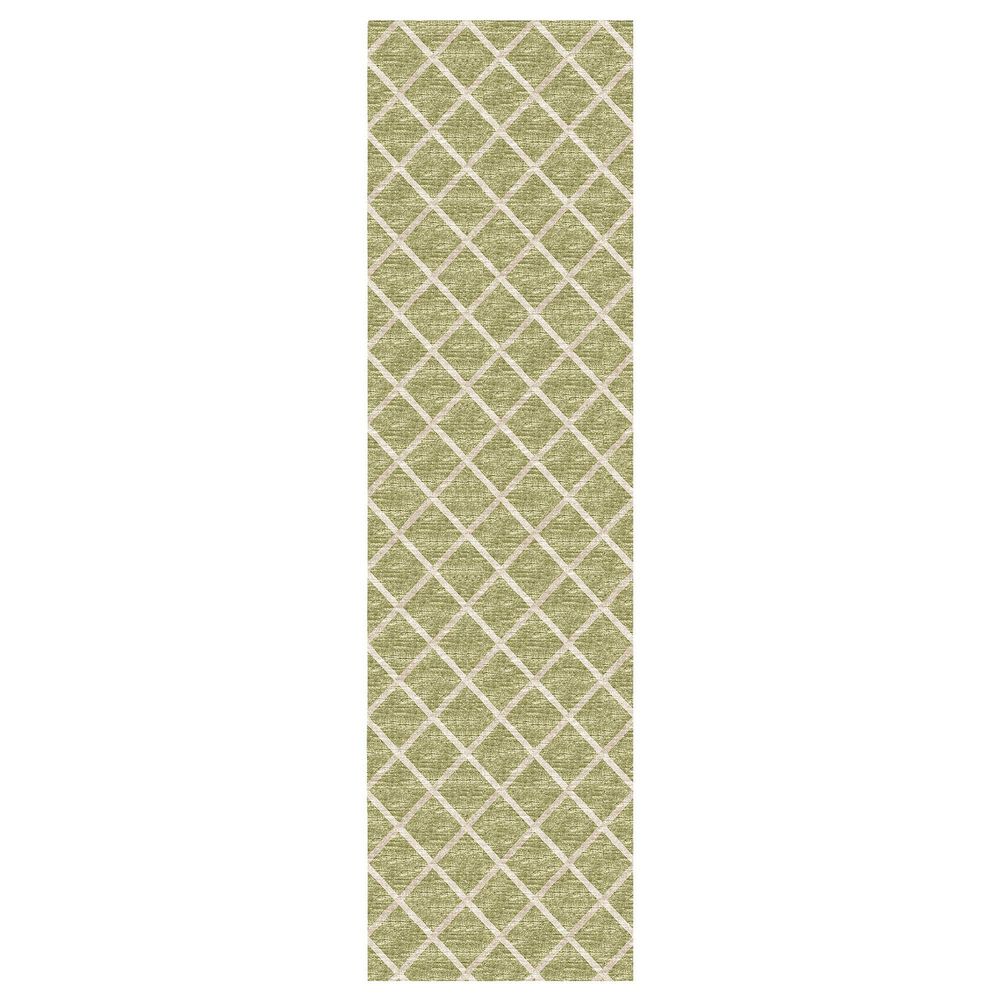 Dalyn Rug Company York 2"3" x 12" Aloe Indoor/Outdoor Runner, , large