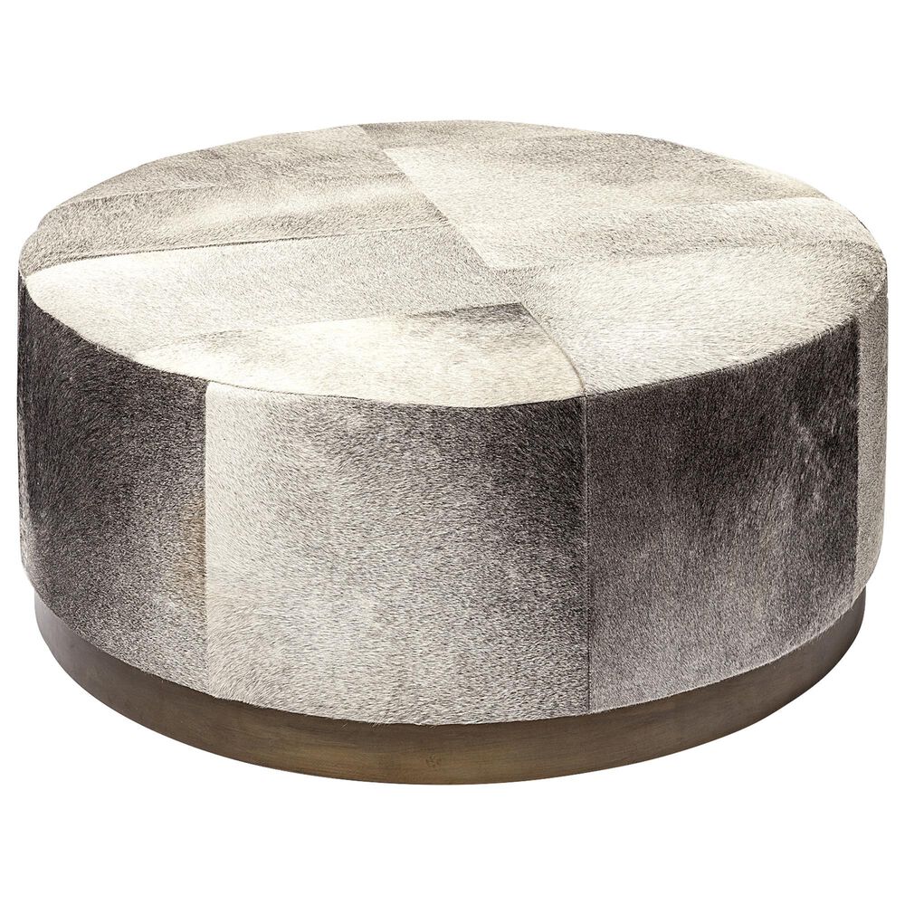 Mercana Zahavi II Ottoman in Gray, , large