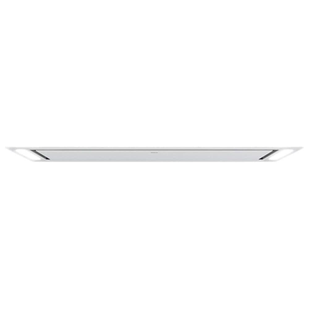 Wolf 48" Ceiling Mounted Hood in White Glass, , large