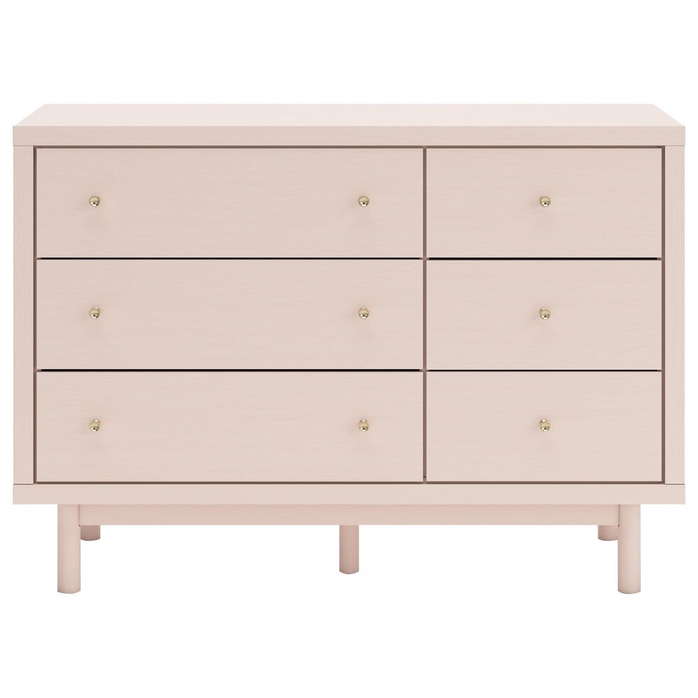 Ashley 4-Piece Full Bed Set in Pink, , large