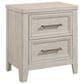 Intercon Carlson 2-Drawer Nightstand in Washed Linen, , large
