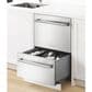 Fisher & Paykel 24" Professional Built-In Double Drawer Dishwasher in Stainless Steel, , large