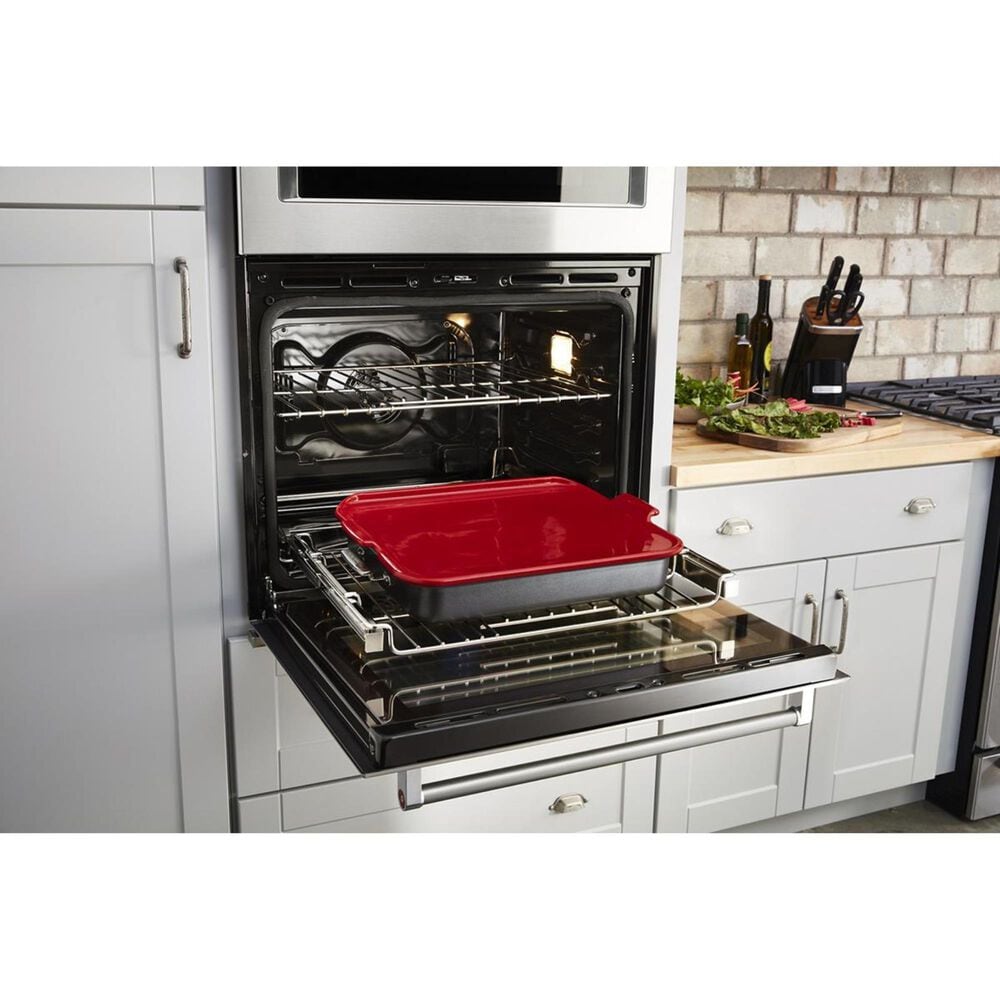 KitchenAid 30&quot; Wall Oven with Microwave Combo Smart in Stainless Steel, , large