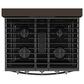 Whirlpool 5 Cu. Ft. Freestanding Gas Range in Black Stainless Steel, , large