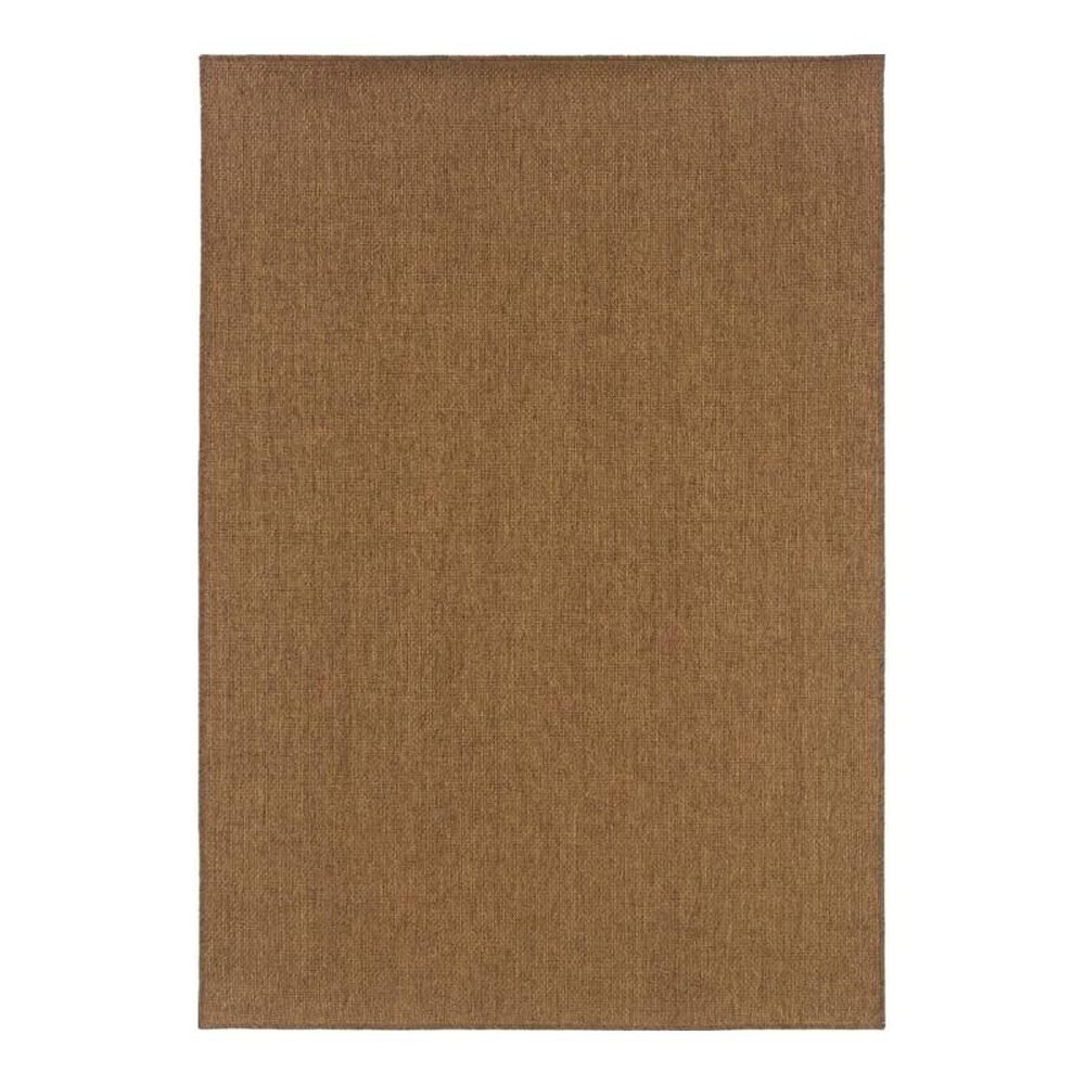 Oriental Weavers Karavia 2061N 6'7" x 9'6" Brown Outdoor Area Rug, , large
