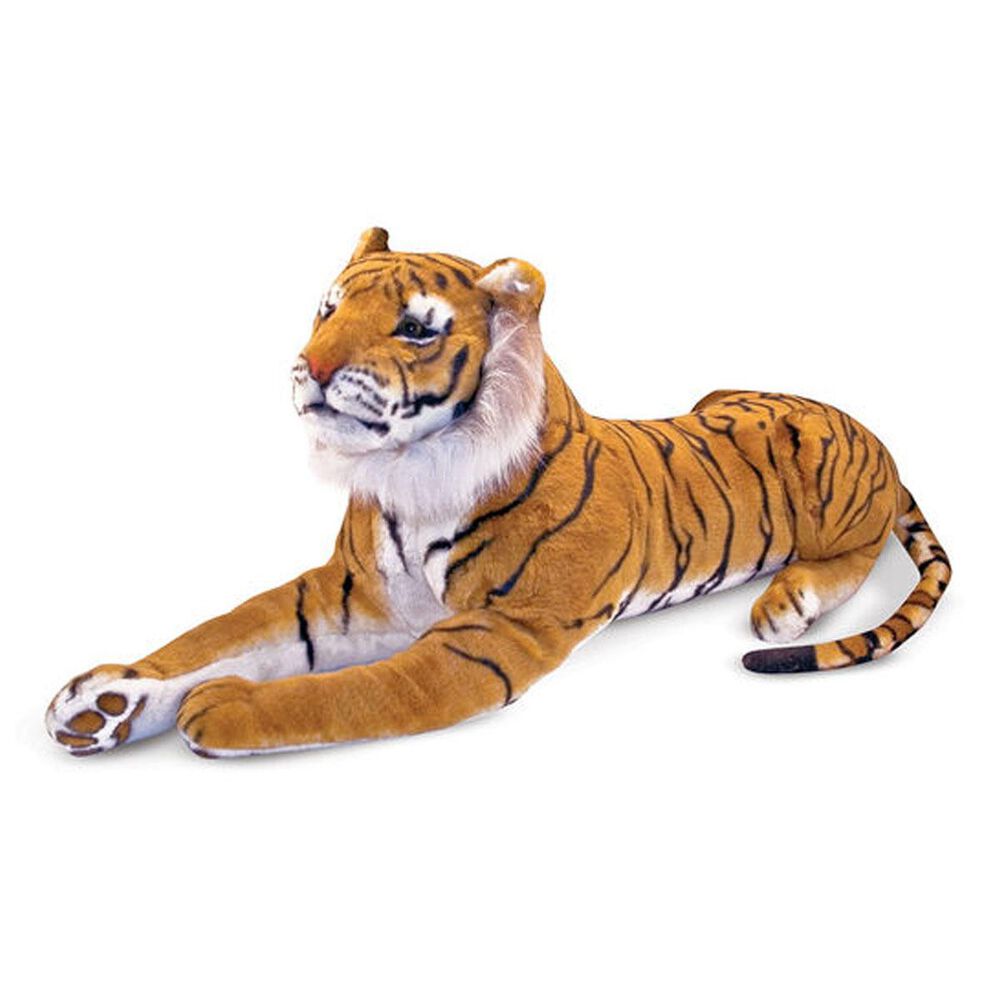 Melissa & Doug Tiger Giant Stuffed Animal, , large