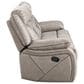 Steve Silver Tyson Manual Reclining Sofa with Dropdown Console in Grey, , large