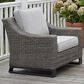 Slate and Company Addison Lounge Chair in Ross Nickel, , large