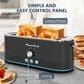 HOMLUX 4-Slice Toaster in Black, , large
