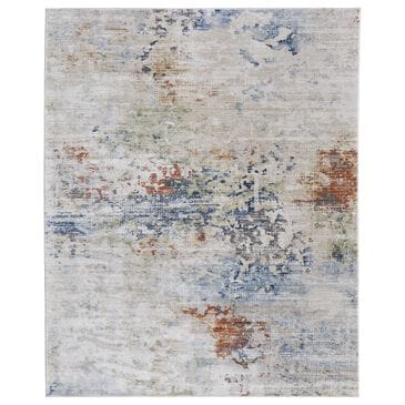 Feizy Sonora 39NUF 2"6" x 7"3" Ivory and Multicolor Runner, , large