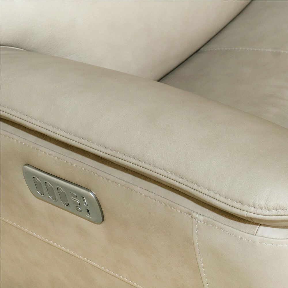 Flexsteel Henry Power Swivel Glider Recliner in Beige, , large