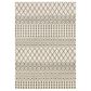 Oriental Weavers Georgia Southwest 717B0 3"10" x 5"5" Ivory and Gray Area Rug, , large
