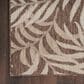 Nourison Garden Oasis Nature Mocha 5" x 7" Indoor/Outdoor Area Rug, , large