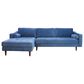 37B Anderson 2-Piece Stationary Left Arm Facing Sectional in Denim, , large